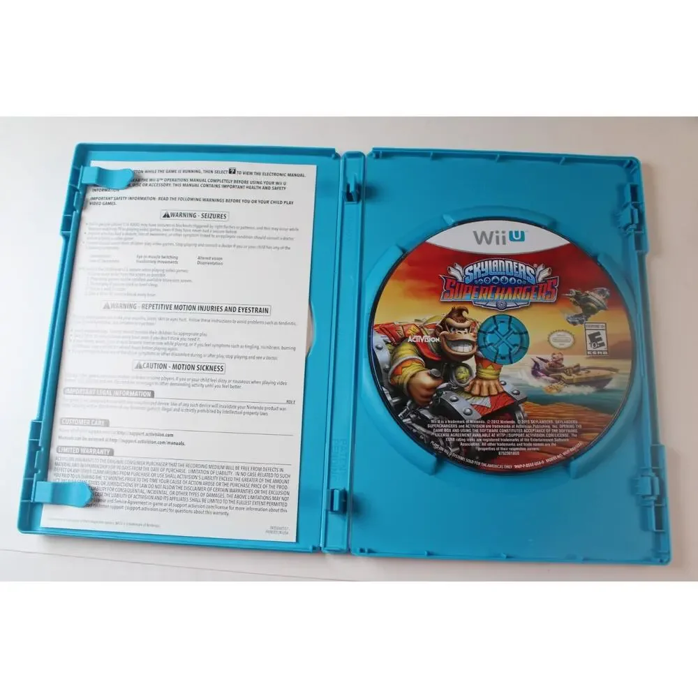 Skylanders Superchargers Donkey Kong Starter Pack (Nintendo Wii U) Tested/Nice